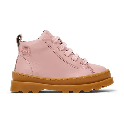 CAMPER Brutus - Ankle boots for First walkers - Pink, size Smooth leather