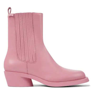 CAMPER Bonnie - Boots for Women - Pink, size Smooth leather