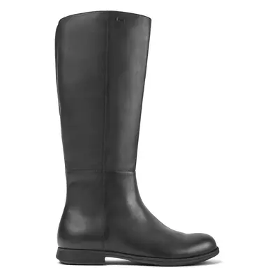 CAMPER Mil - Boots for Women - Black, size Smooth leather/Cotton fabric