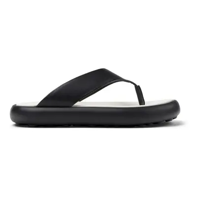 CAMPER Twins - Sandals for Men - Black, size Smooth leather