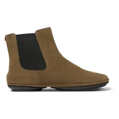 CAMPER Right - Ankle boots for Women - Brown, size Suede