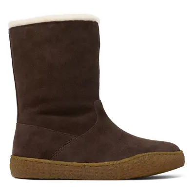 CAMPER Peu Terreno - Boots for Women - Brown, size Suede