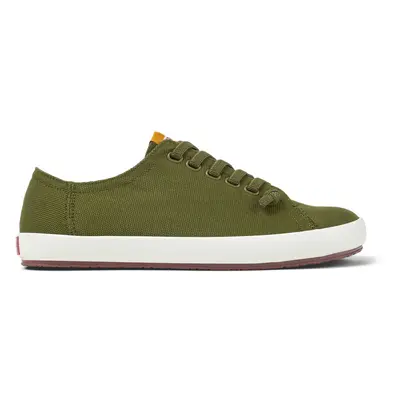 CAMPER Peu Rambla - Sneakers for Men - Green, size Cotton fabric