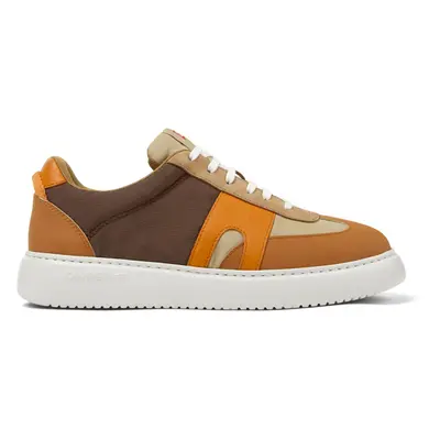 CAMPER Runner K21 Sorona® - Sneakers for Men - Beige,Brown,Orange, size Cotton fabric