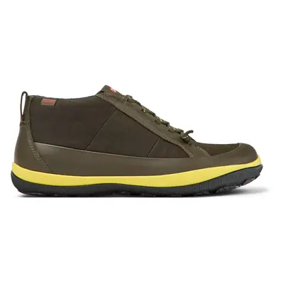 CAMPER Peu Pista PrimaLoft® - Ankle boots for Men - Green, size Cotton fabric/Smooth leather