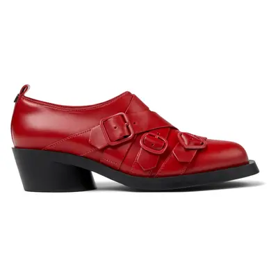 CAMPER Twins - Formal shoes for Women - Red, size Smooth leather