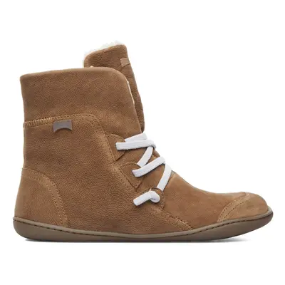 CAMPER Peu - Ankle boots for Women - Brown, size Suede