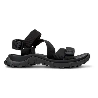 CAMPER Drift Trail Sandal - Sandals for Men - Black, size Cotton fabric