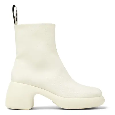 CAMPER Thelma - Ankle boots for Women - White, size Cotton fabric