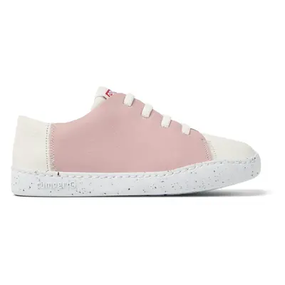 CAMPER Twins - Sneakers for Girls - White,Brown,Pink, size Smooth leather