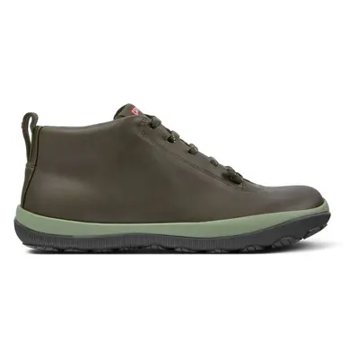 CAMPER Peu Pista - Ankle boots for Women - Green, size Smooth leather/Cotton fabric