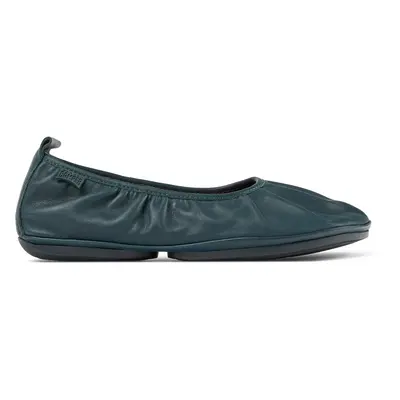 CAMPER Right - Ballerinas for Women - Green, size Smooth leather