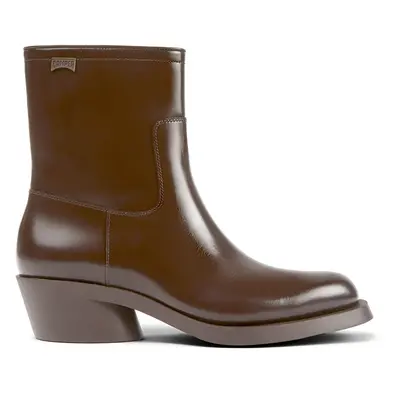 CAMPER Bonnie - Ankle boots for Women - Brown, size Smooth leather