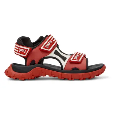 CAMPER Drift Trail Sandal - Sandals for Men - Red,Black,White, size Cotton fabric/Smooth leather