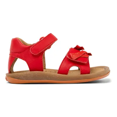 CAMPER Twins - Sandals for First walkers - Red, size Smooth leather