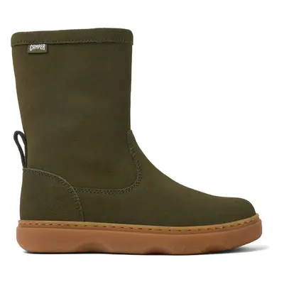 CAMPER Kiddo - Ankle boots for Girls - Green, size Suede