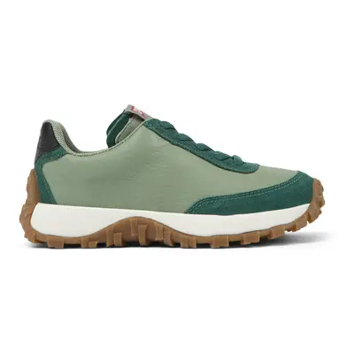 CAMPER Drift Trail - Sneakers for Girls - Green, size Smooth leather