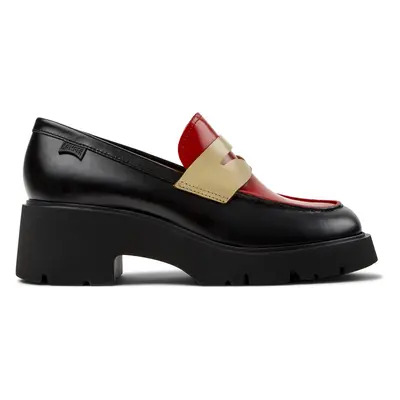 CAMPER Twins - Formal shoes for Women - Black,Red,Beige, size Smooth leather