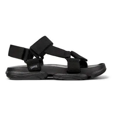 CAMPER Karst Sandal - Sandals for Women - Black, size Cotton fabric