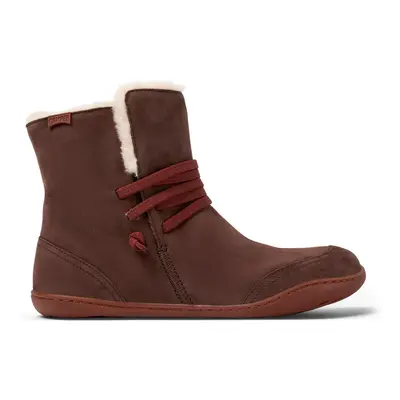 CAMPER Peu - Ankle boots for Women - Brown, size Suede