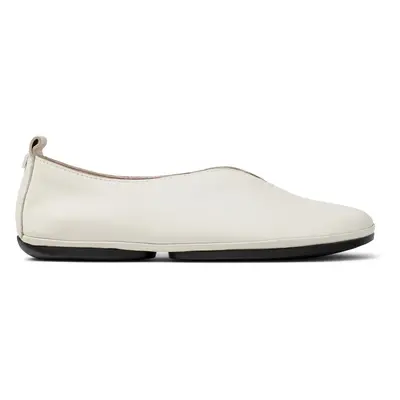 CAMPER Right - Ballerinas for Women - White, size Smooth leather