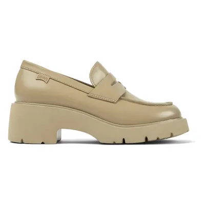 CAMPER Milah - Formal shoes for Women - Beige, size Smooth leather