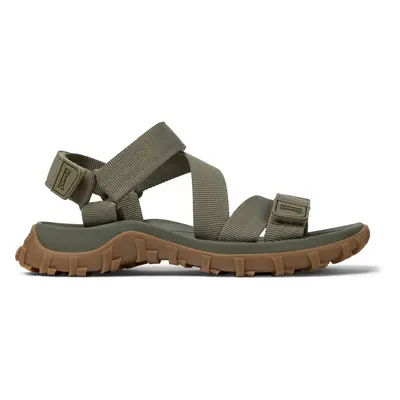 CAMPER Drift Trail Sandal - Sandals for Men - Green, size Cotton fabric