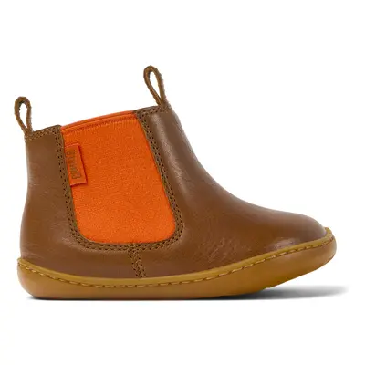 CAMPER Peu - Ankle boots for First walkers - Brown, size Smooth leather