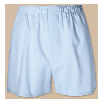 Men's Woven Boxers - Light Blue, by Charles Tyrwhitt