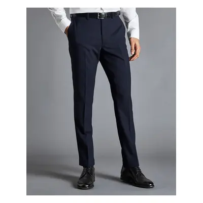 Men's Ultimate Performance Suit Trousers - Dark Navy, by Charles Tyrwhitt