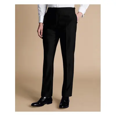 Men's Dinner Suit Trousers - Black, by Charles Tyrwhitt