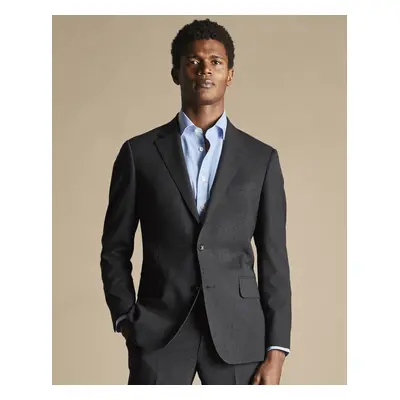 Men's Ultimate Performance Suit Jacket - Charcoal Black, by Charles Tyrwhitt