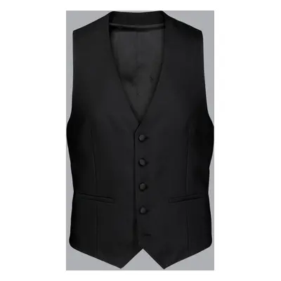 Men's Dinner Suit Waistcoat - Black, by Charles Tyrwhitt