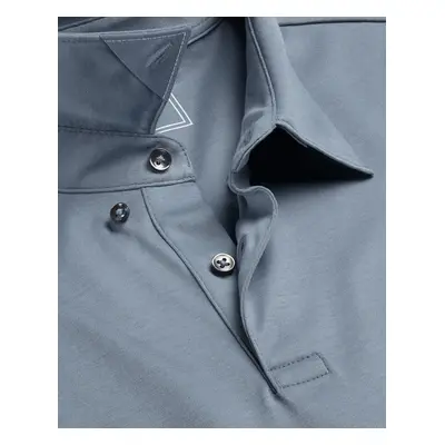 Men's Smart Jersey Cotton Polo - Steel Blue, by Charles Tyrwhitt