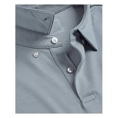 Men's Smart Jersey Cotton Polo - Silver, by Charles Tyrwhitt