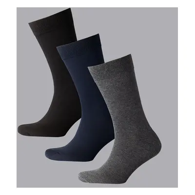 Men's Cotton Rich Pack Socks - Multi, by Charles Tyrwhitt