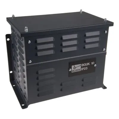 Block Blue Steel Power Supply Case, IP23, 200 x 320 x 265mm