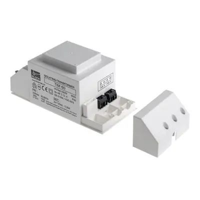 Block 60VA 2 Output Chassis Mounting Transformer, 2 x 115V ac