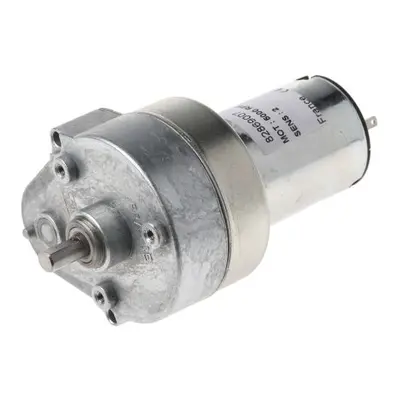 Crouzet Brushed Geared DC Geared Motor, 3 W, 12 V dc, 2 Nm, 27 rpm, 6mm Shaft Diameter