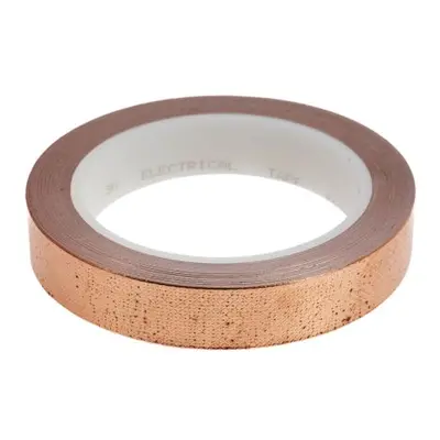 3M 1245 Conductive Metallic Tape, 25mm x 16m