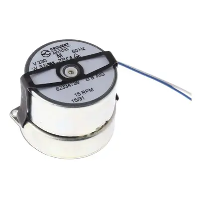 Crouzet Clockwise Synchronous Geared AC Geared Motor, 3 W, 230 V