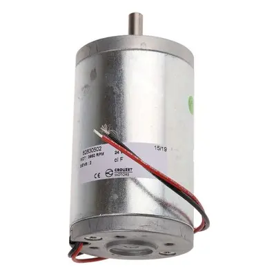 Crouzet Brushed DC Motor, 50 W, 24 V dc, 170 mNm, 2770 rpm, 8mm Shaft Diameter