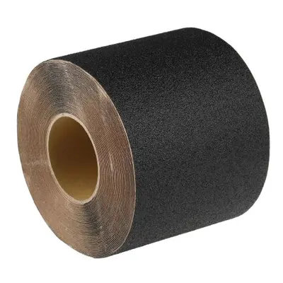 RS PRO Black Polyethylene 18.3m Hazard Tape, 0.05mm Thickness