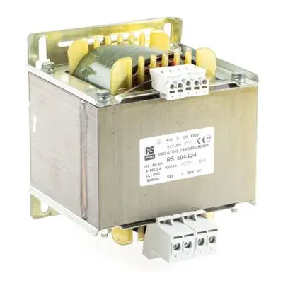 RS PRO 1000VA 1 Output Chassis Mounting Transformer, 55V ac, IEC 61558-2-4