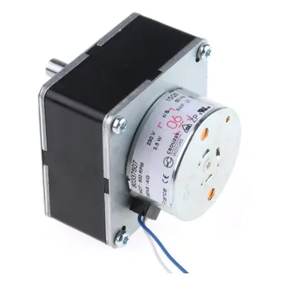 Crouzet Clockwise Synchronous Geared AC Geared Motor, 3.5 W, 230 V