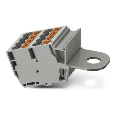 Phoenix Contact PTPOWER Series AGK PT 8X6/M10 Terminal Block Connector, 9-Way, 41A, 0.5 → 10 mm²