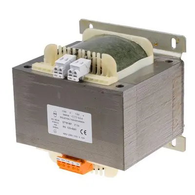 RS PRO 1600VA 2 Output Chassis Mounting Transformer, 2 x 115V ac, IEC 61558-2-4