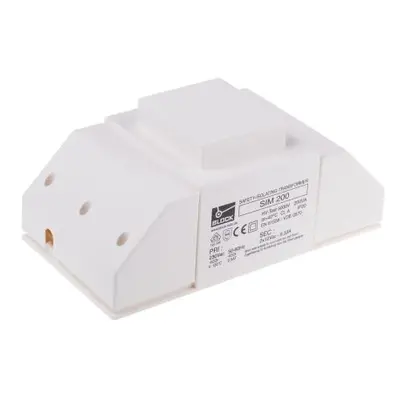 Block 200VA 2 Output Chassis Mounting Transformer, 2 x 12V ac