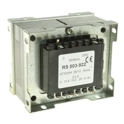 RS PRO 102VA 1 Output Chassis Mounting Transformer, 13.4V ac, IEC 61558-2-6