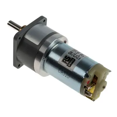 RS PRO Brushed Geared DC Geared Motor, 24 V dc, 600 mNm, 23 rpm, 6mm Shaft Diameter